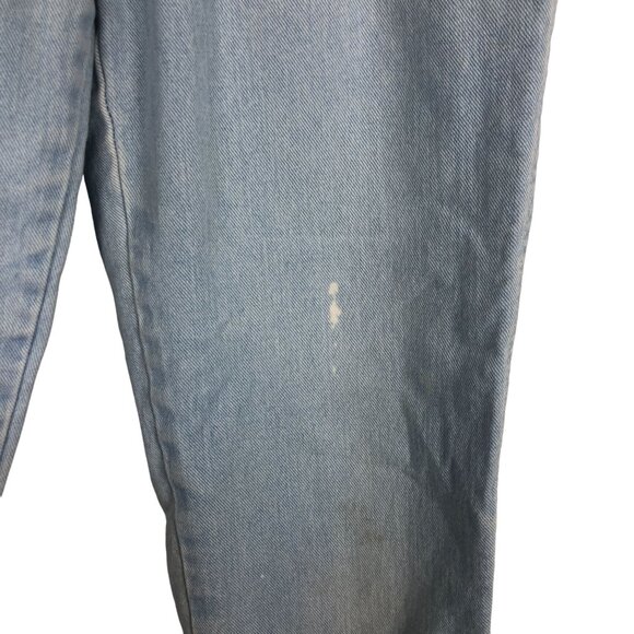 Vtg 70s/80s CHIC High-Waisted Jeans Sz 8 Tapered Legs Light Wash Cotton 26 x 29 - Picture 11 of 11